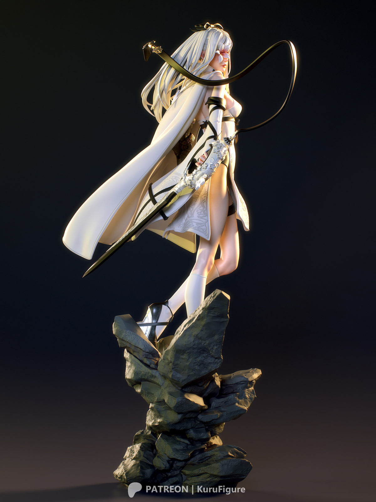 Zero Style Drakengard 3 Unpainted Resin Garage Kit (1/6-1/12)