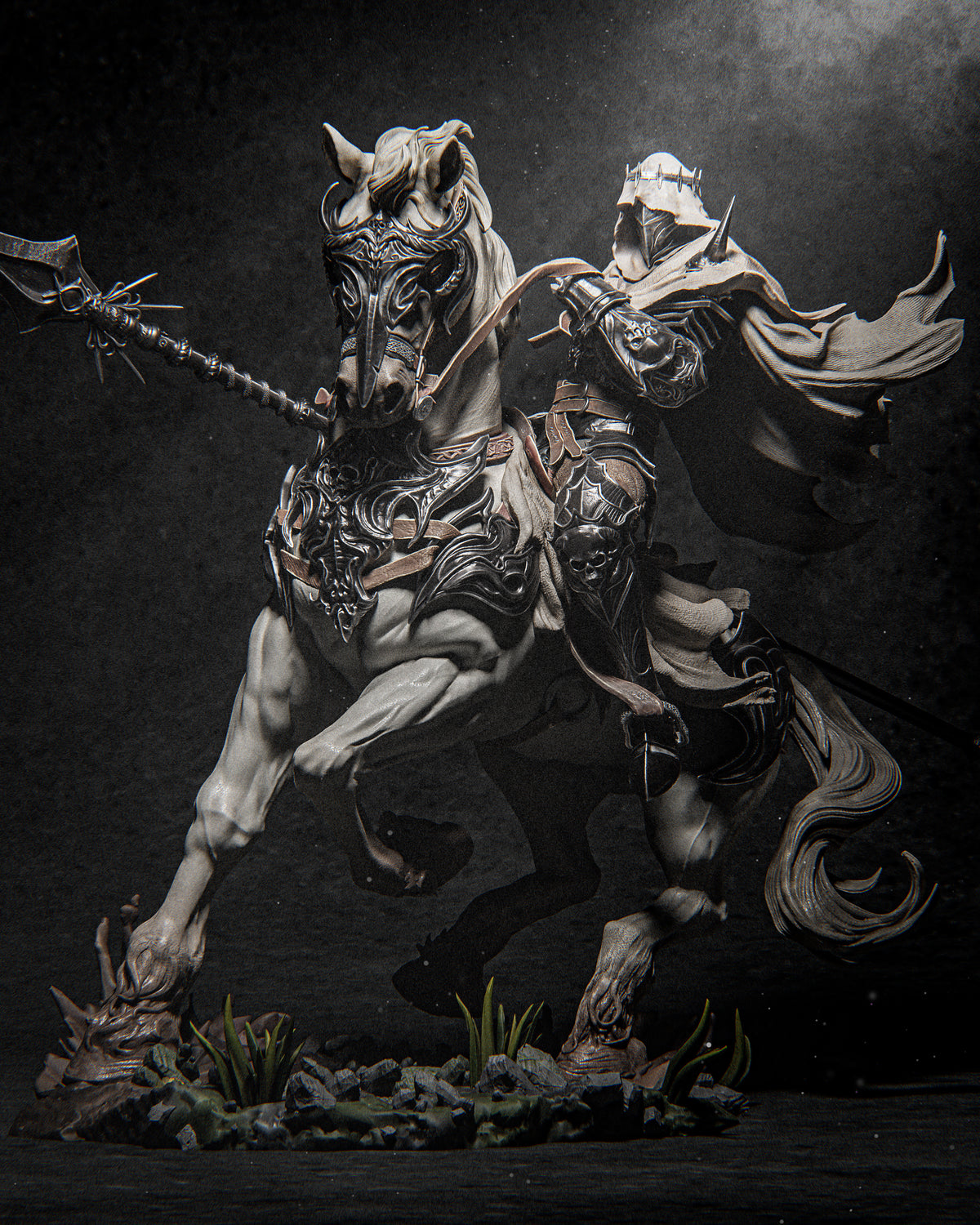 Dareios Style Persian Warrior Unpainted Resin Garage Model Kit (1/6-1/12)