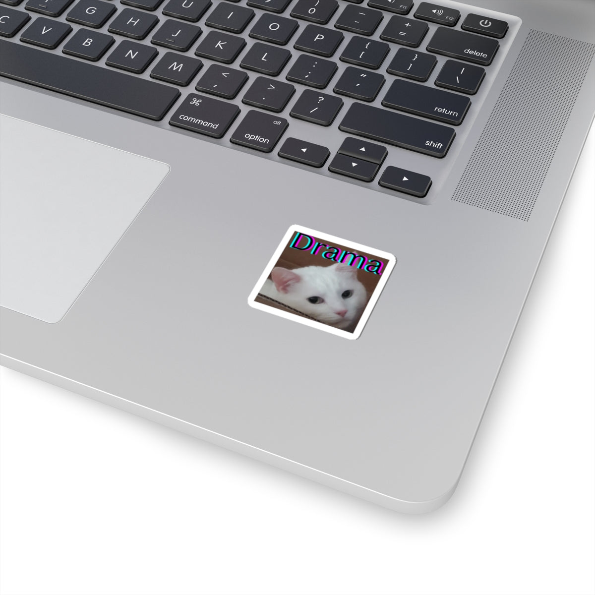 Drama Cat Kiss Cut Sticker – I cant believe you've done this