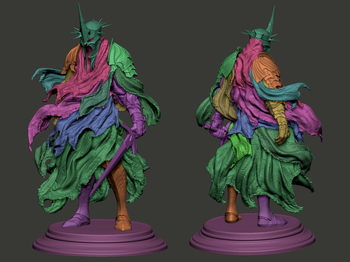 Witch King Style Lord of the Rings LOTR Unpainted Resin Garage Kit (1/6-1/12)