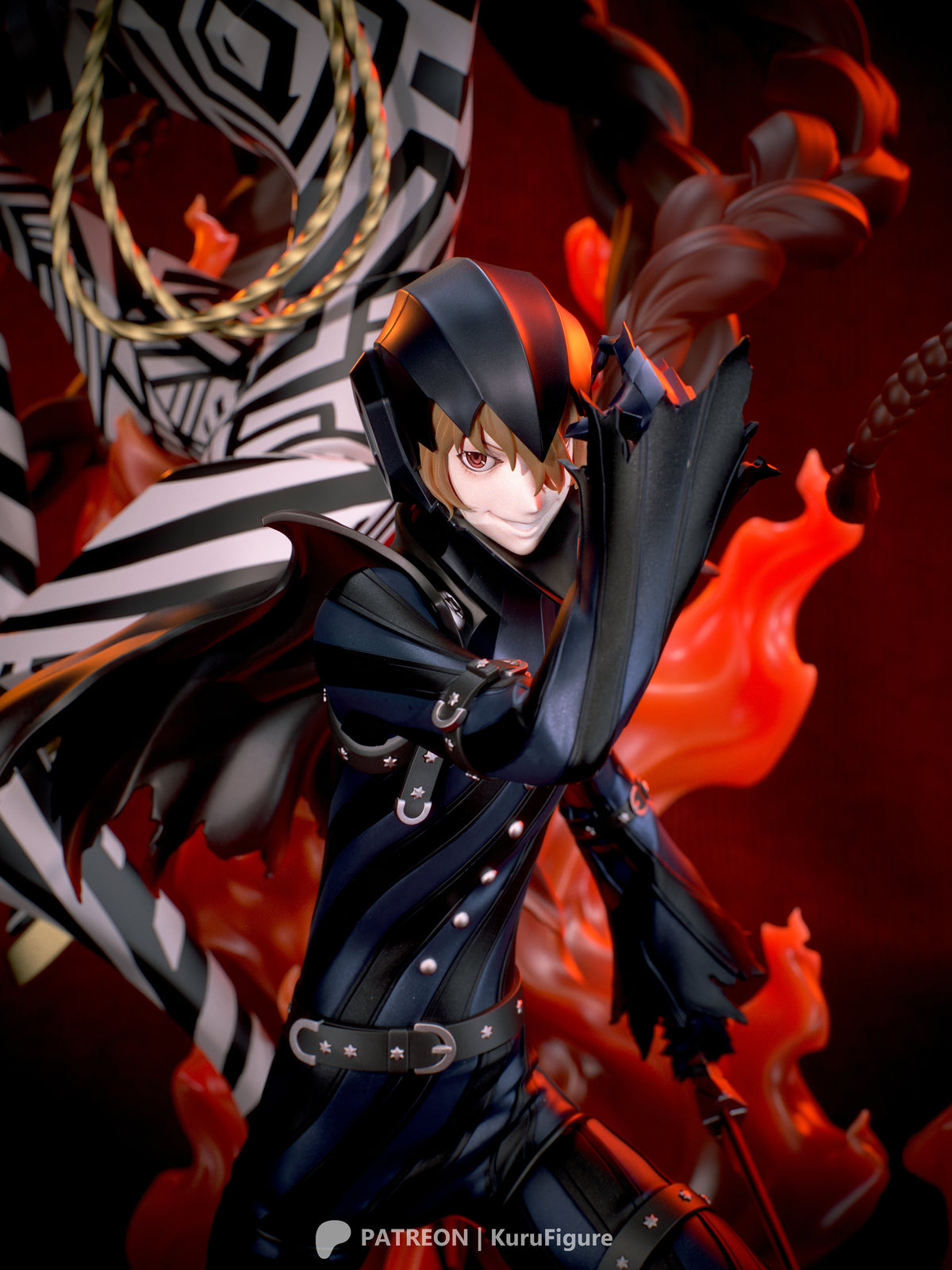 Goro Akechi & Loki Style Persona 5 Unpainted Resin Garage Kit (1/6-1/12)