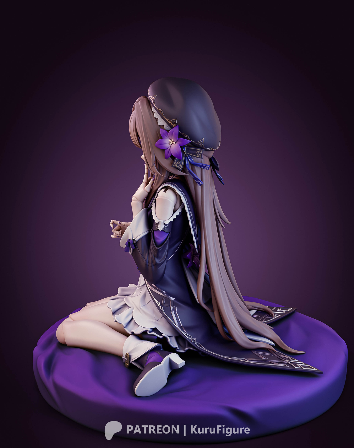 Herta Style Honkai Star Rail Unpainted Resin Garage Kit (1/6-1/12)
