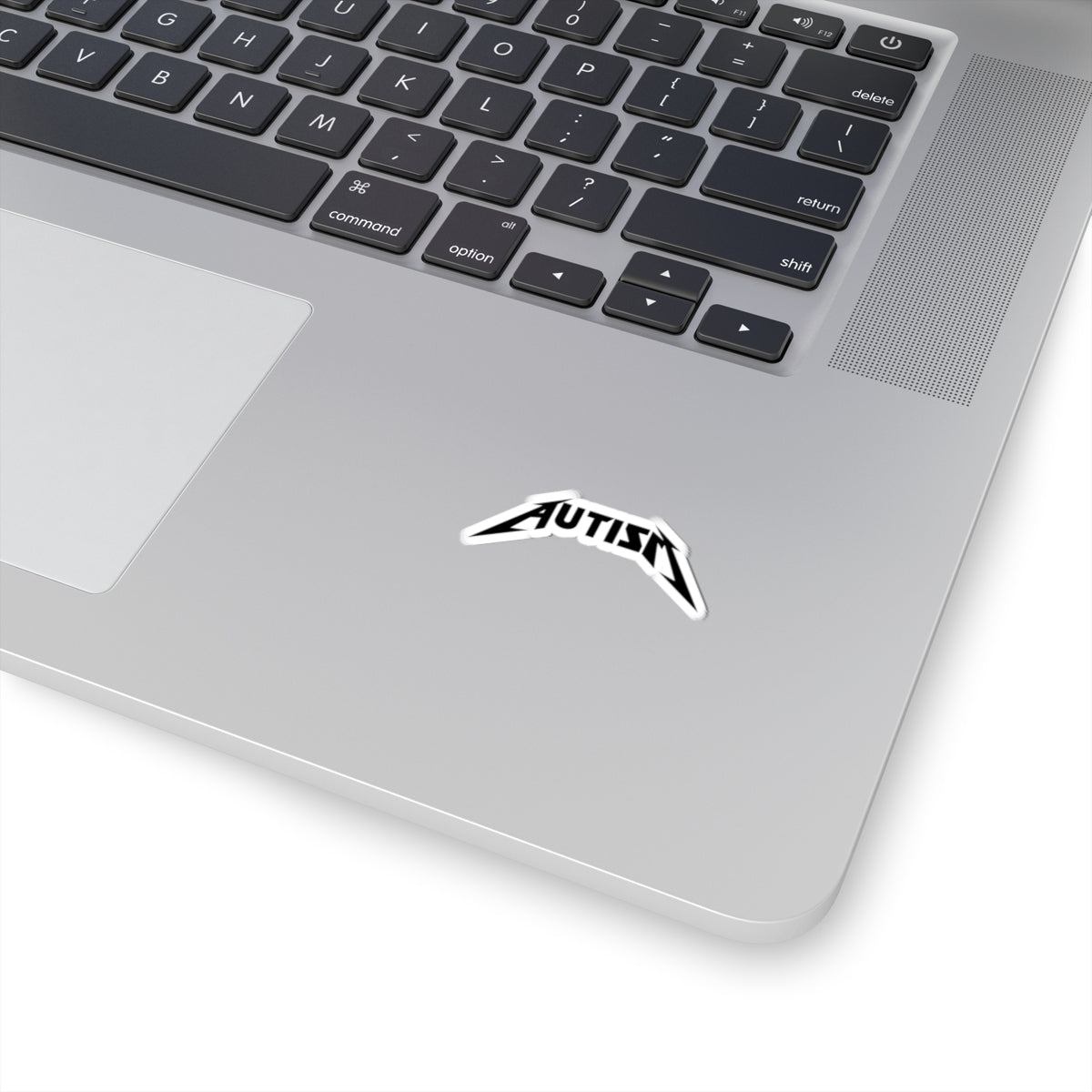 AUTISM Kiss Cut Sticker – Heavy Metal Inspired Autism Awareness Decal
