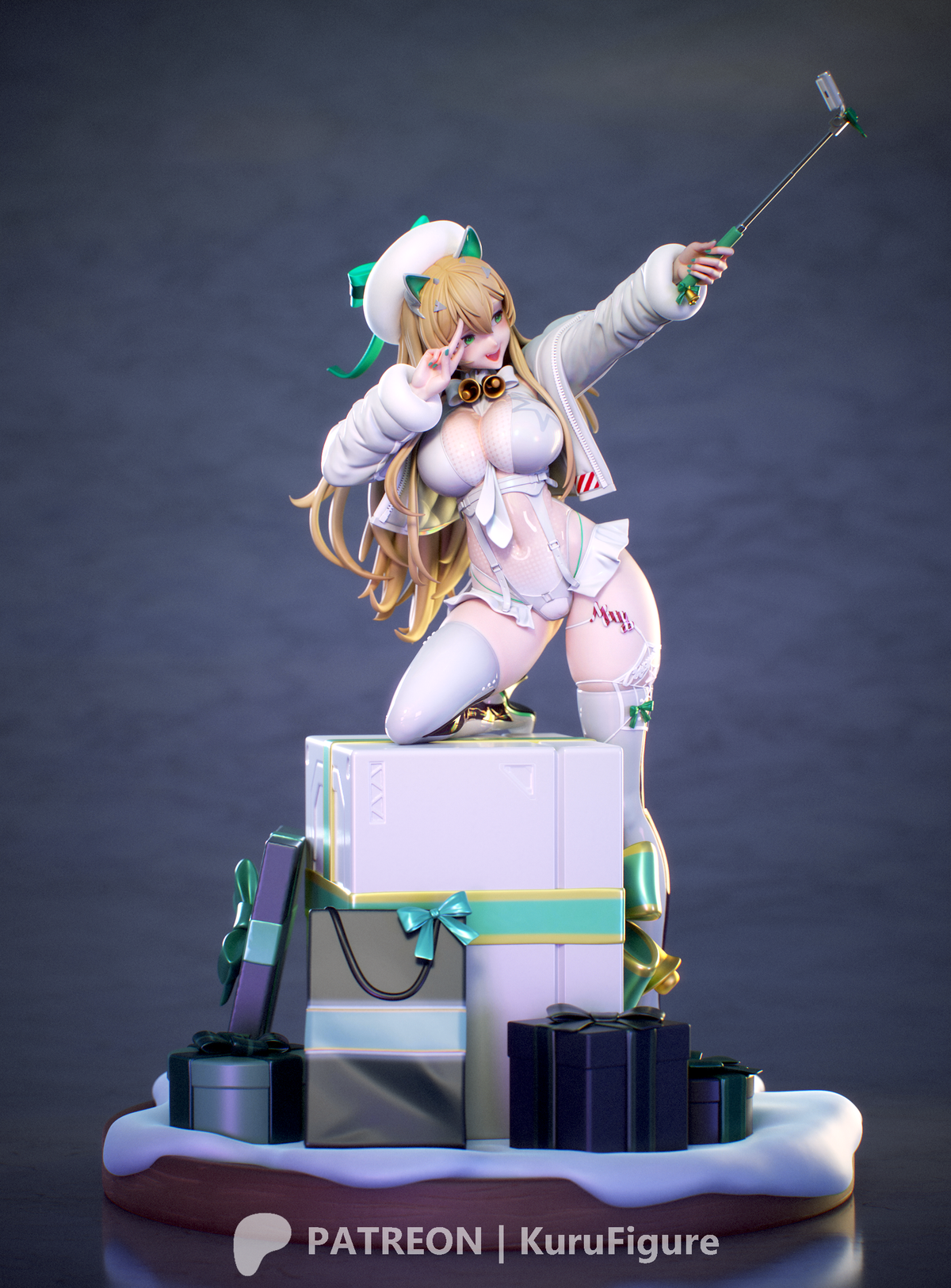 Winter Rupee Style NIKKE Unpainted Resin Garage Kit (1/6-1/12)