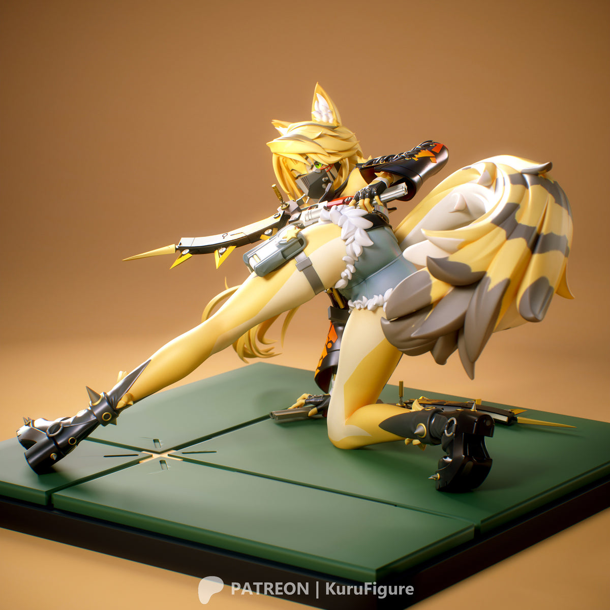 Pulchra Style Zenless Zone Zero Unpainted Resin Garage Kit (1/6-1/12)
