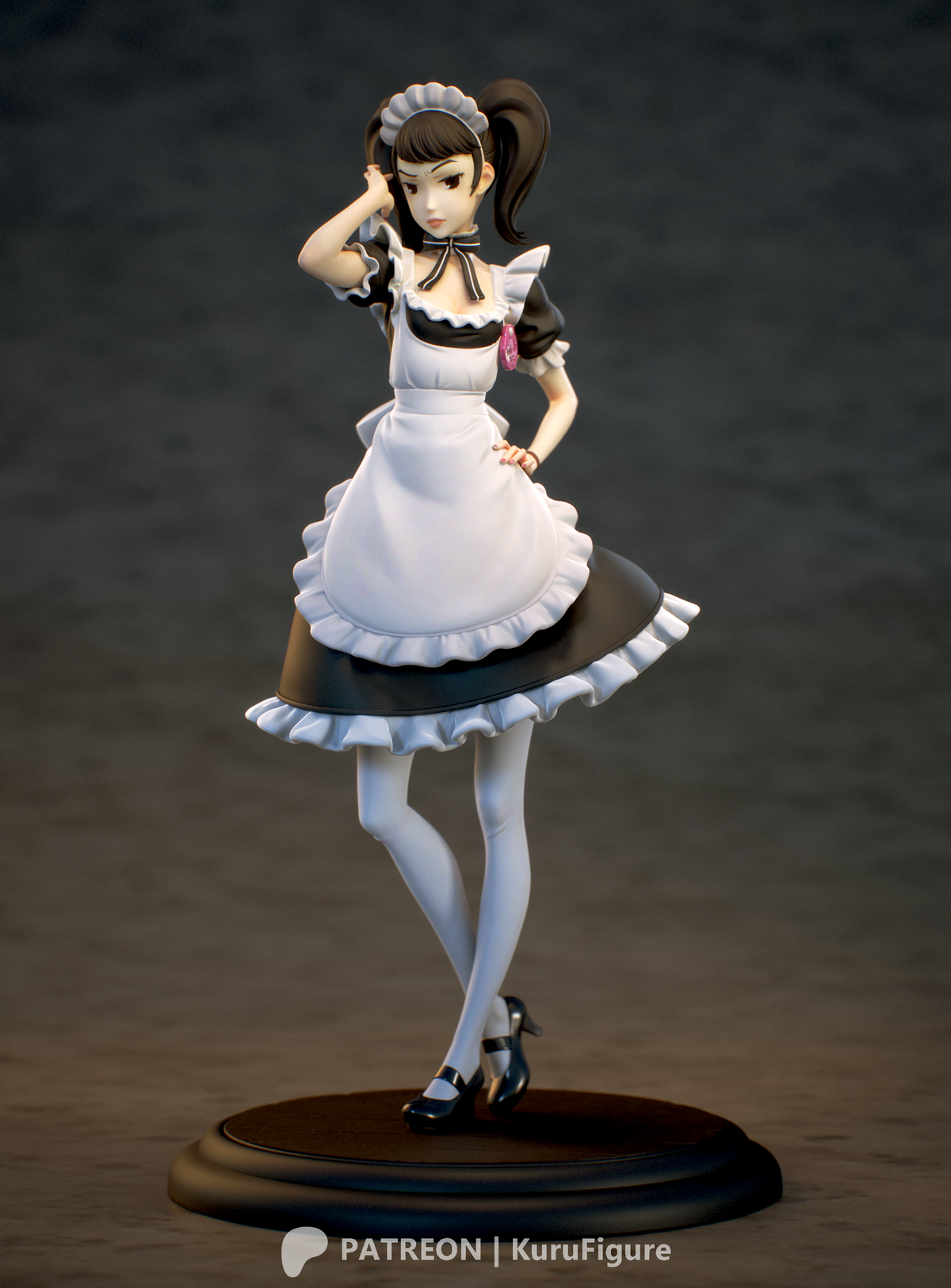 Becky Sadayo Kawakami Style Persona 5 Unpainted Resin Kit (1/6-1/12)