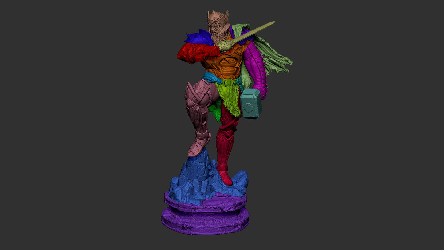 King Thor style Thunder King resin kit – Unpainted 3D Printed Model kit
