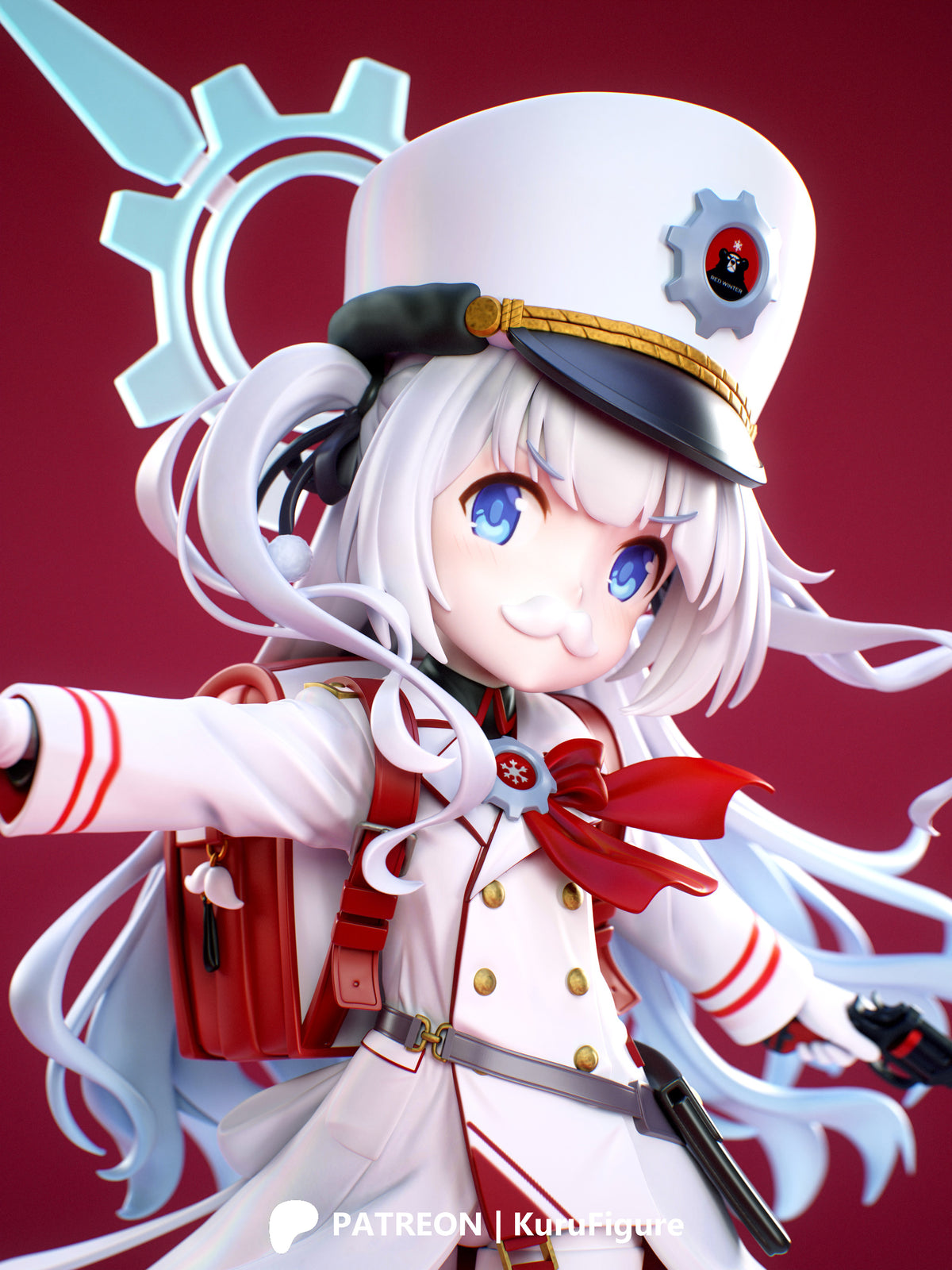 Renkawa Cherino Style Blue Archive Unpainted Resin Kit (1/6-1/12)