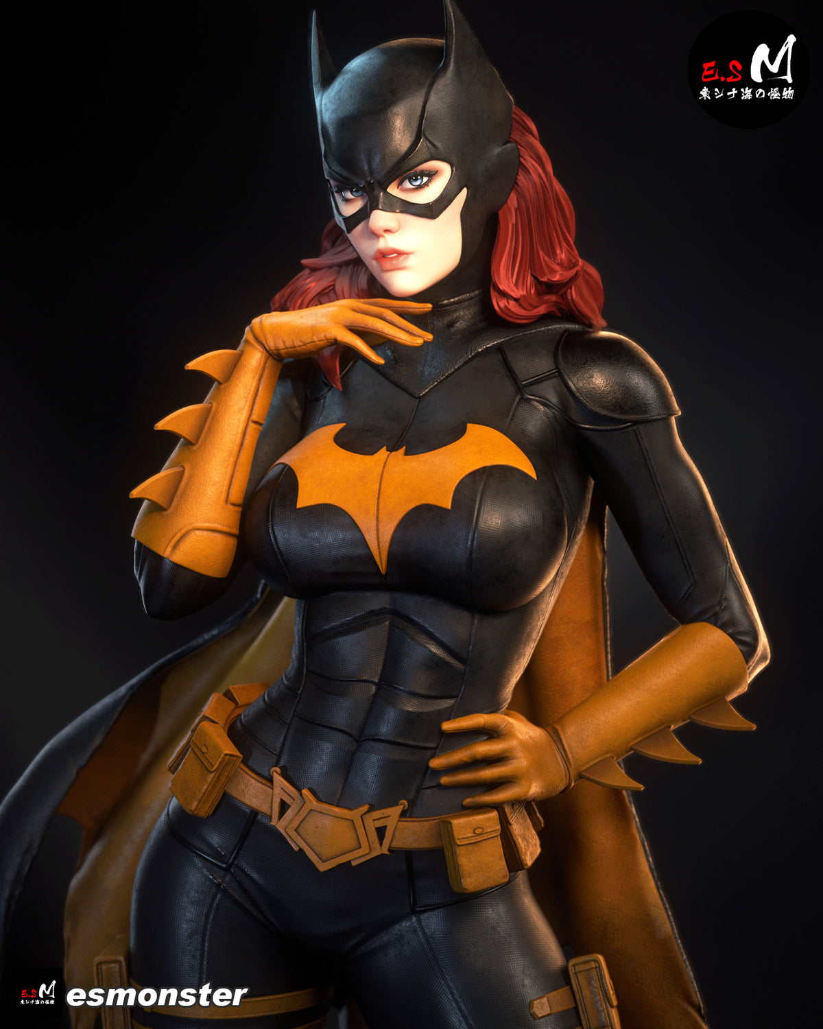 Batgirl City Style DC Unpainted Resin Garage Kit (1/6-1/12)