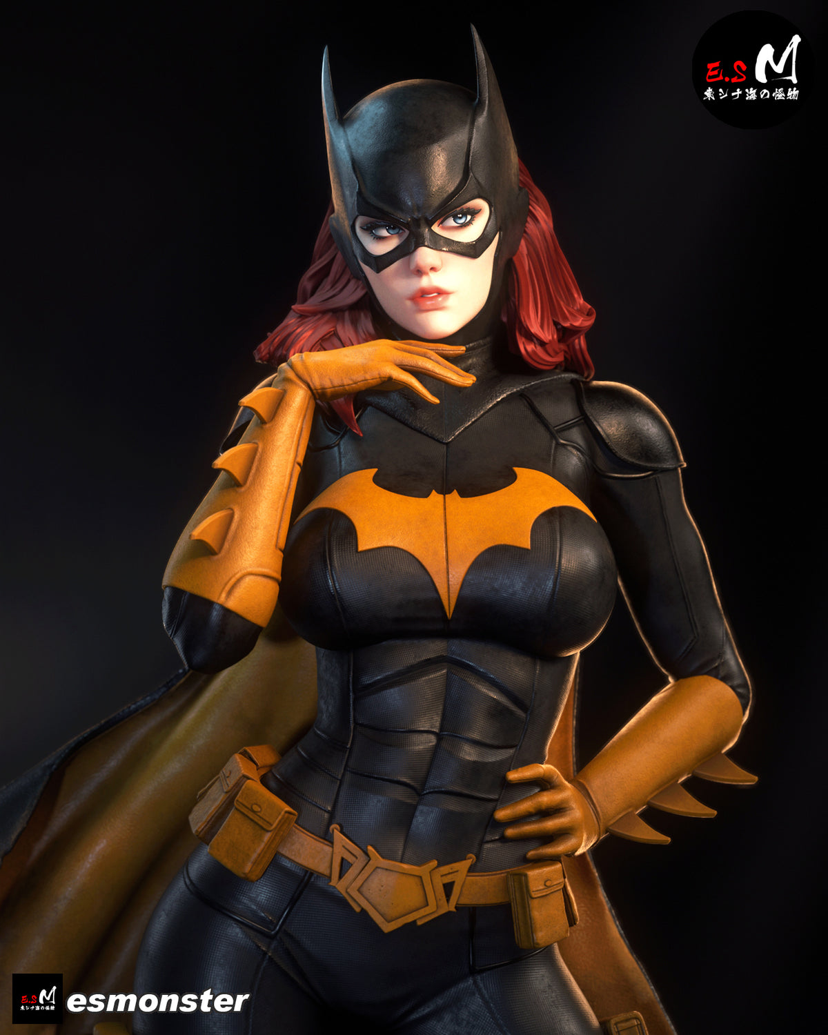 Batgirl City Style DC Unpainted Resin Garage Kit (1/6-1/12)