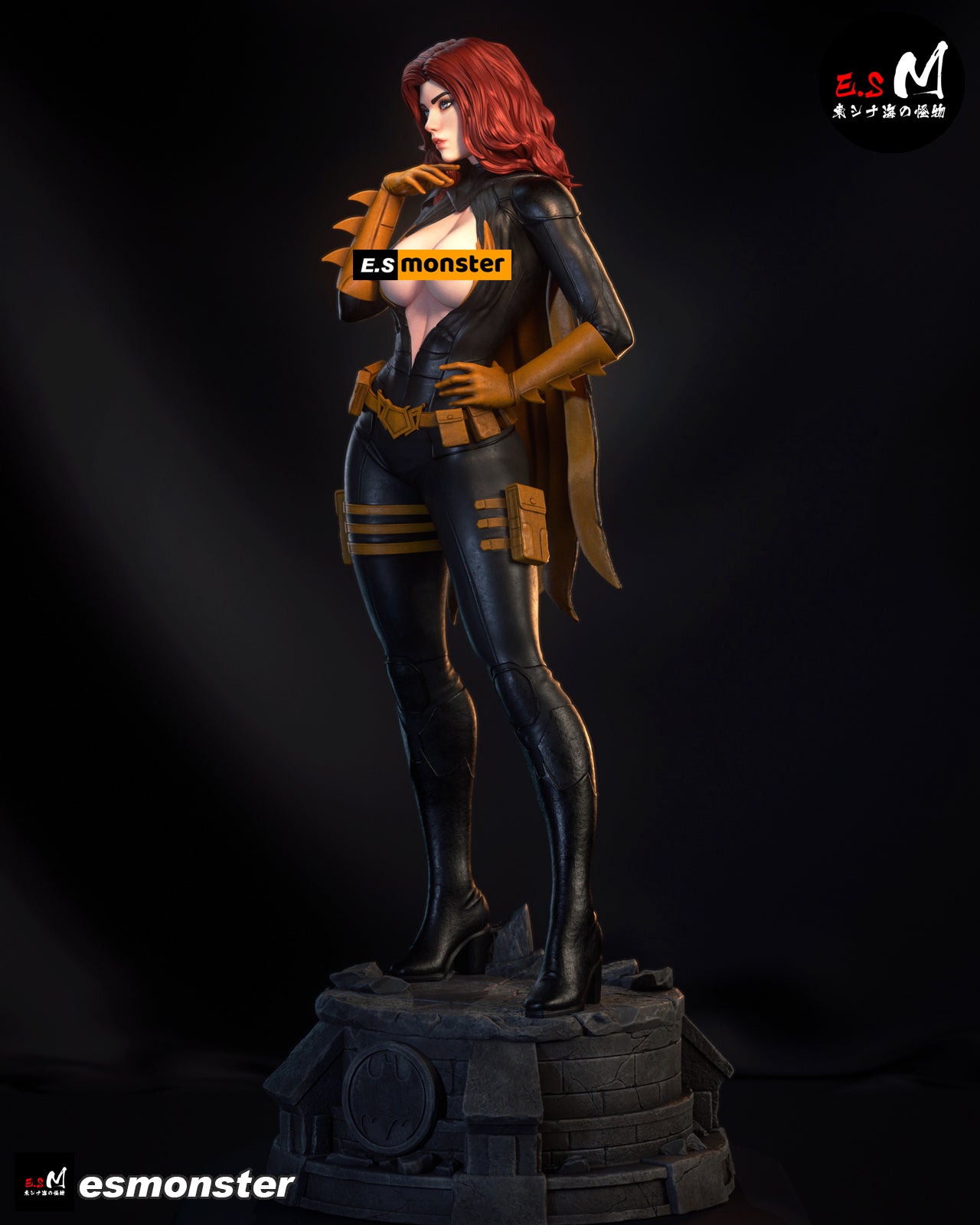 Batgirl City Style DC Unpainted Resin Garage Kit (1/6-1/12)