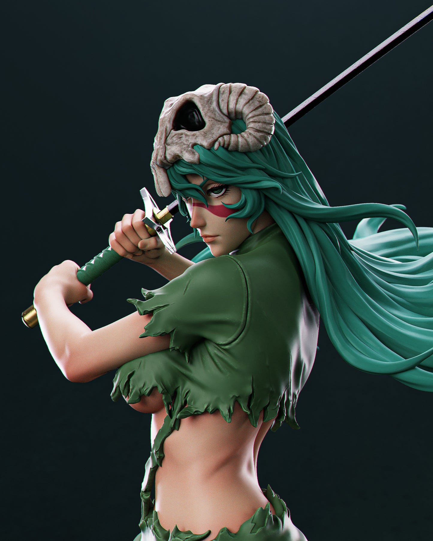 Nelliel resin kit – Unpainted 3D Printed Model kit