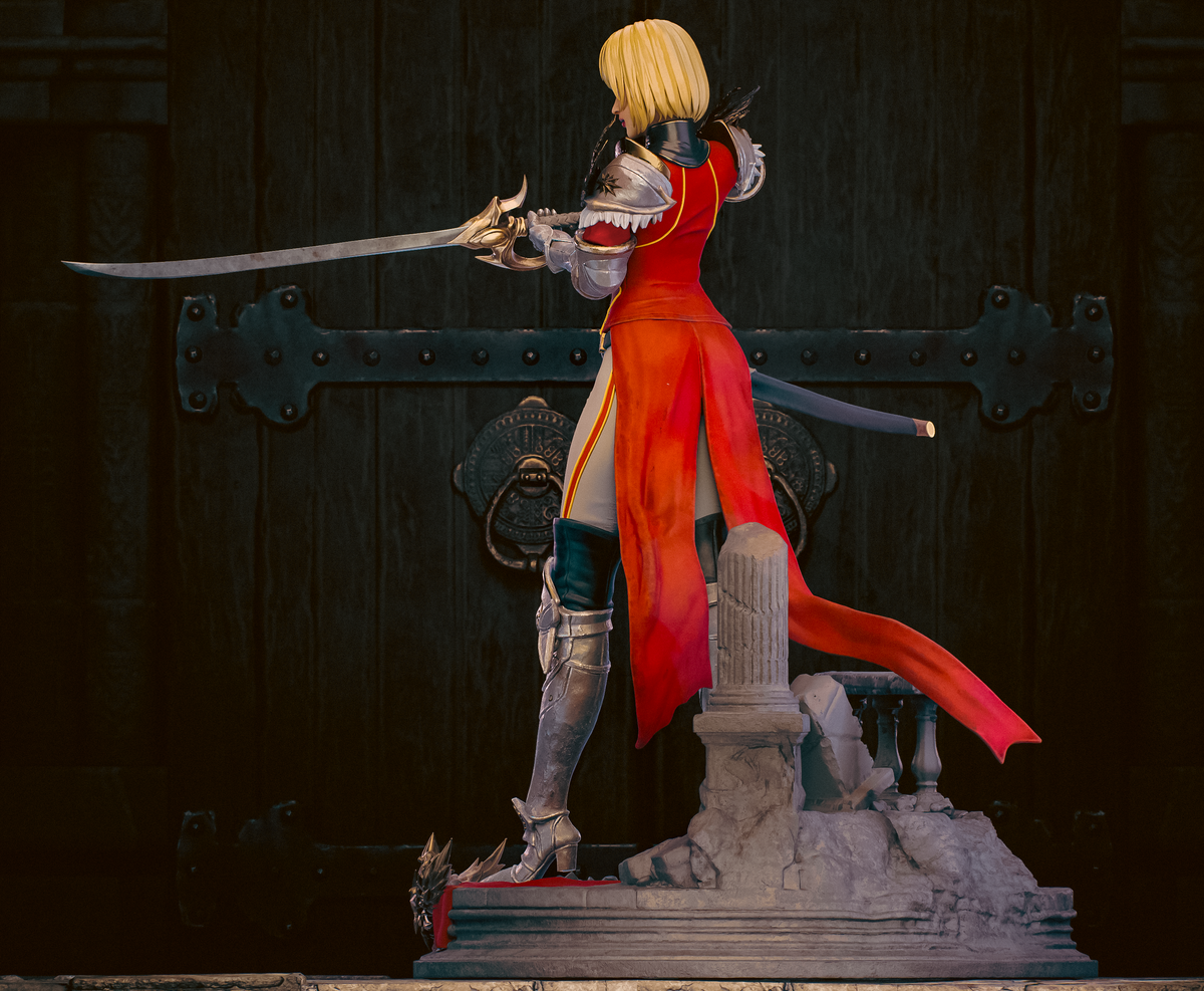 Cha Hae-In Style Solo Leveling Unpainted Resin Garage Kit (1/6-1/12)