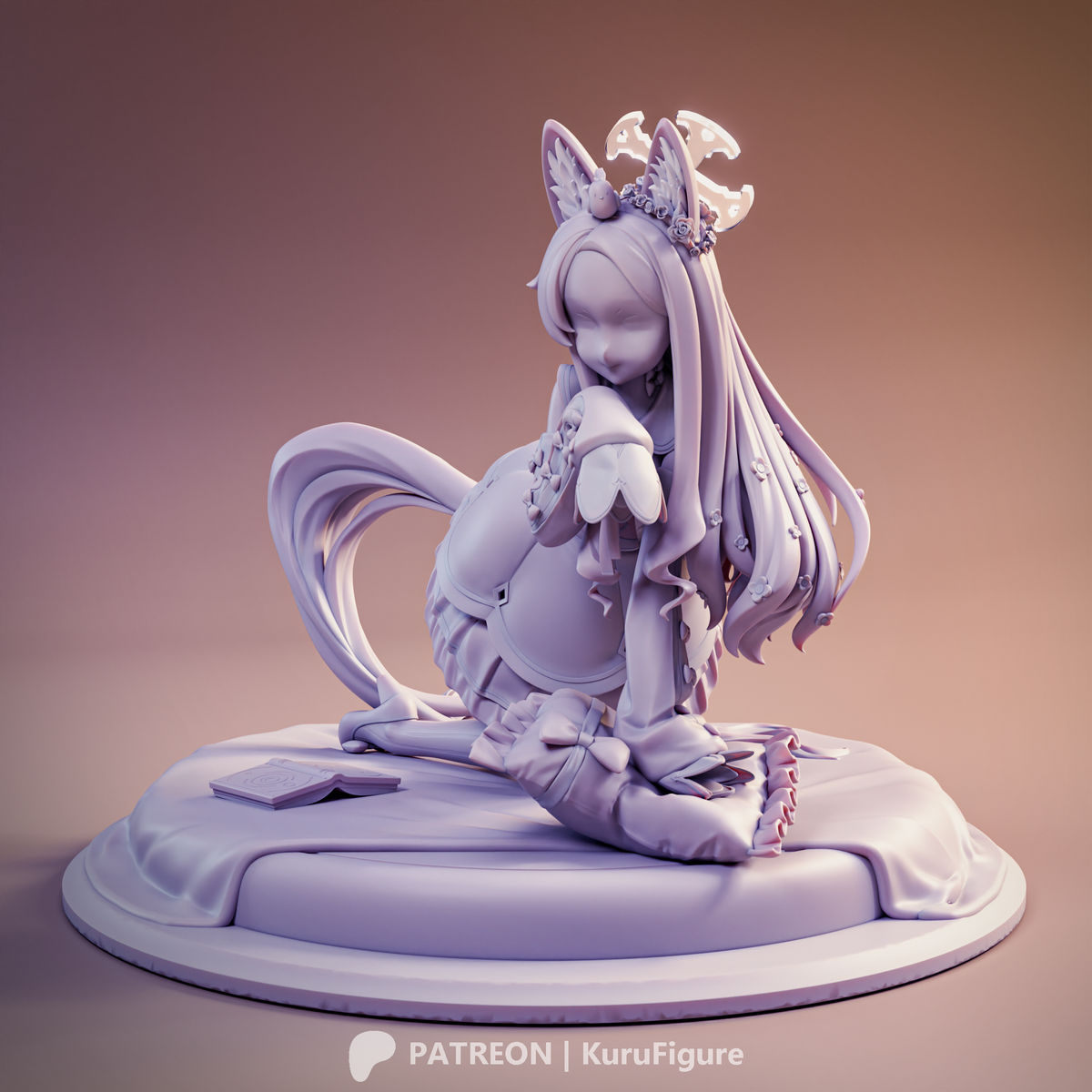 Yurizono Seia Style Blue Archive Unpainted Resin Kit (1/6-1/12)