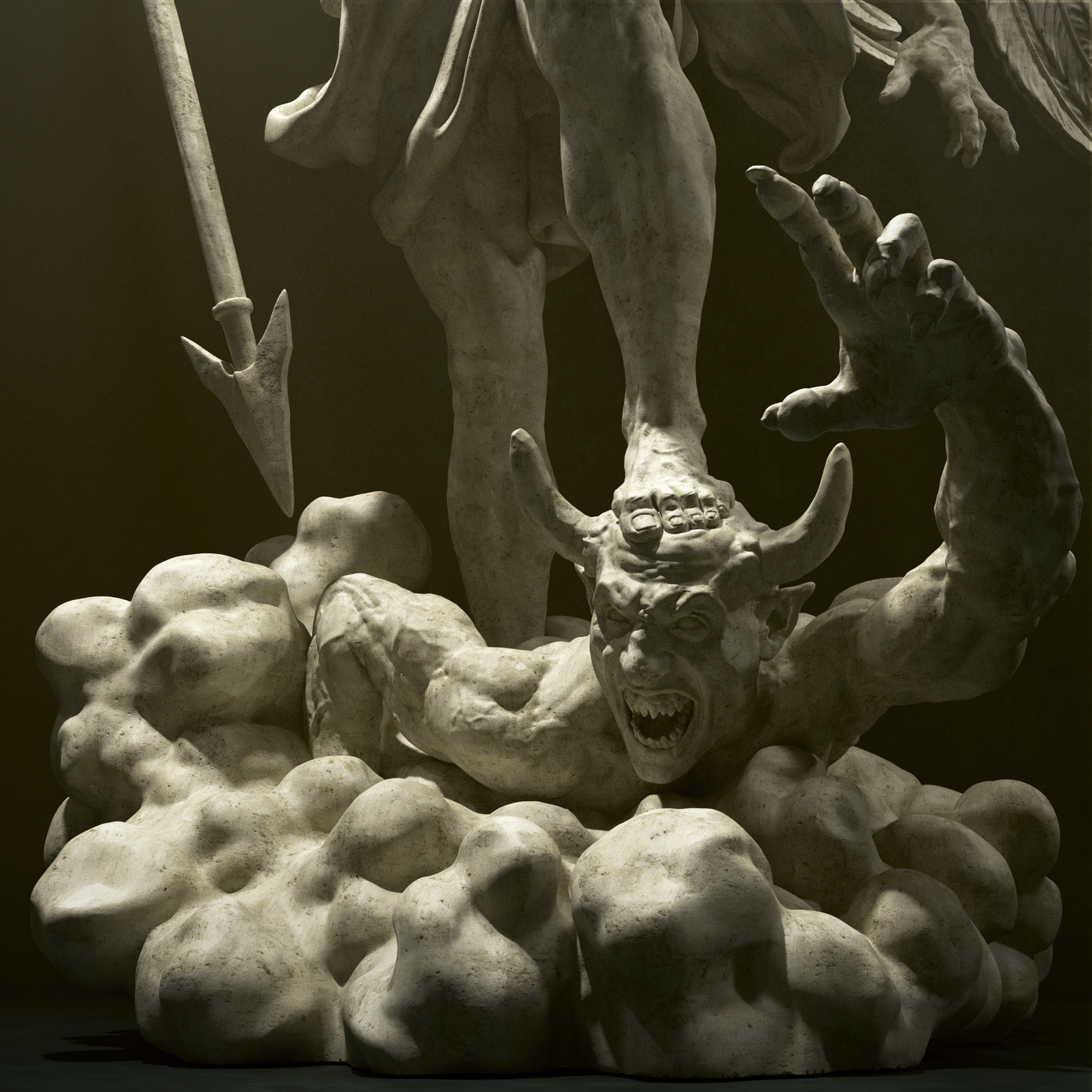 Archangel Michael resin kit – Unpainted 3D Printed Model kit