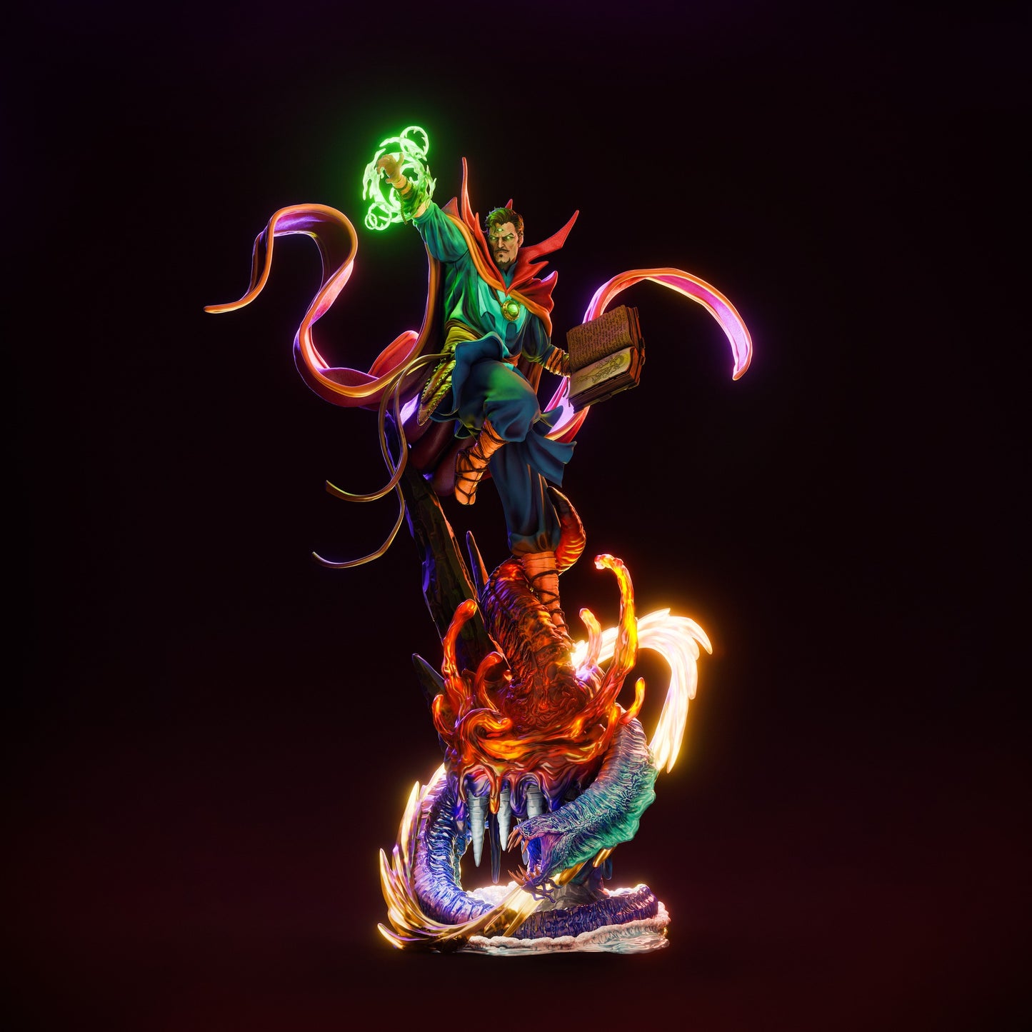Doctor Strange figure kit - Unpainted 3D printed resin model kit