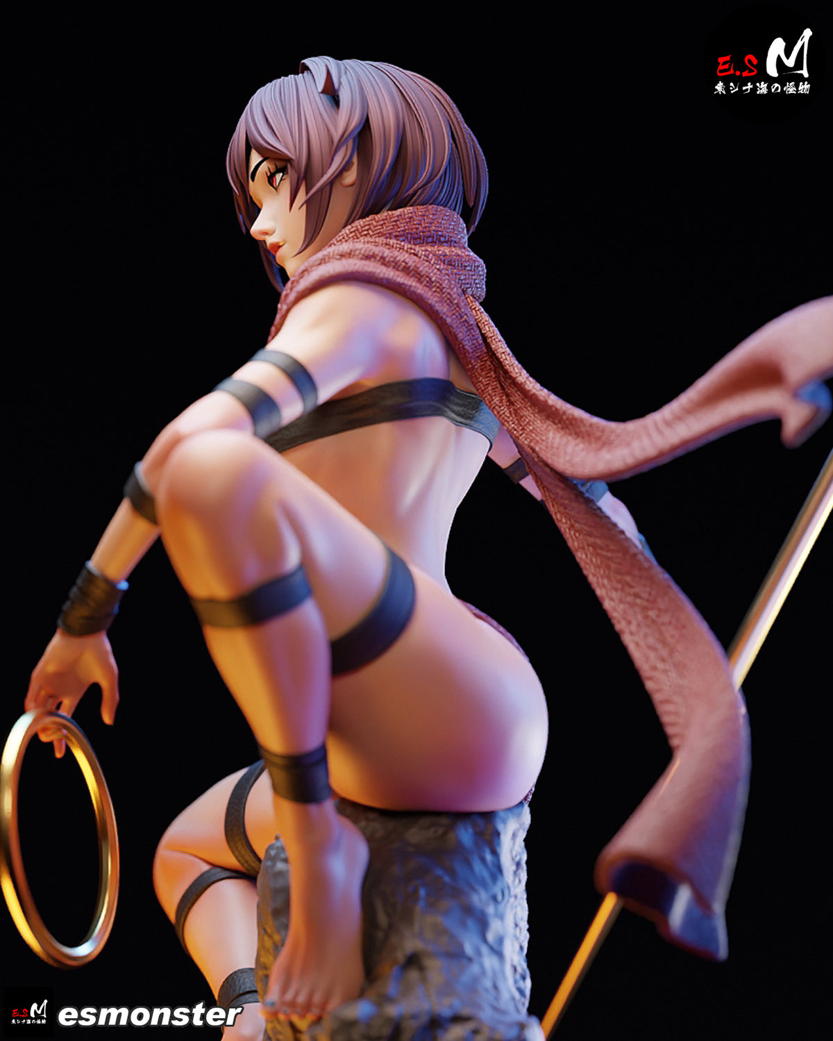 Relic Huntress Jin Fantasy Unpainted Resin Garage Model Kit (1/6-1/12)