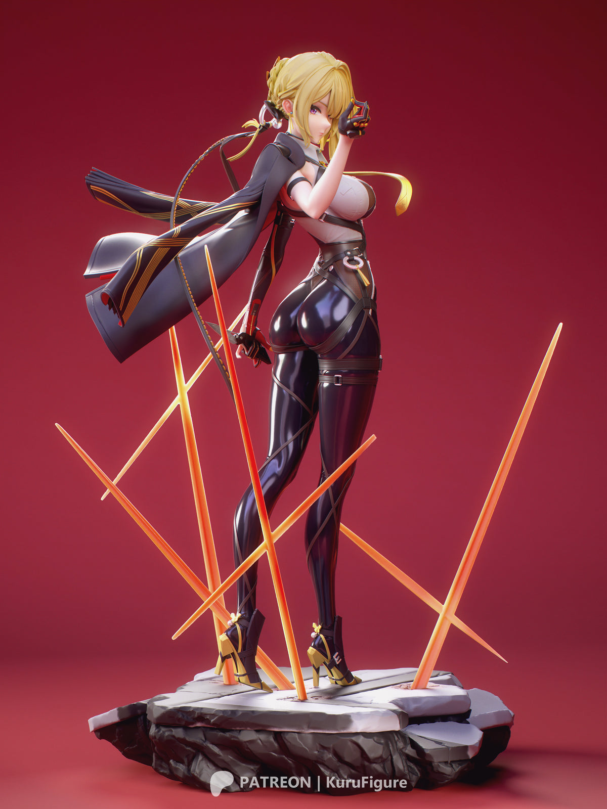 Evelyn Chevalier Style ZZZ Unpainted Resin Garage Kit (1/6-1/12)