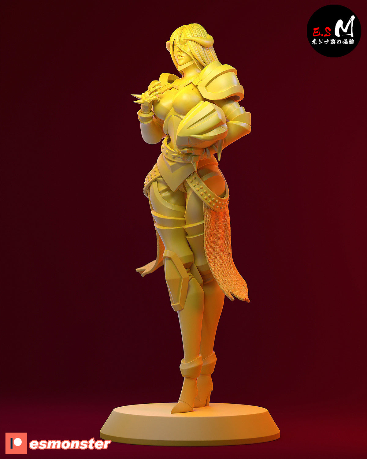 Albedo Style Overlord Anime Unpainted Resin Garage Kit (1/6-1/12)