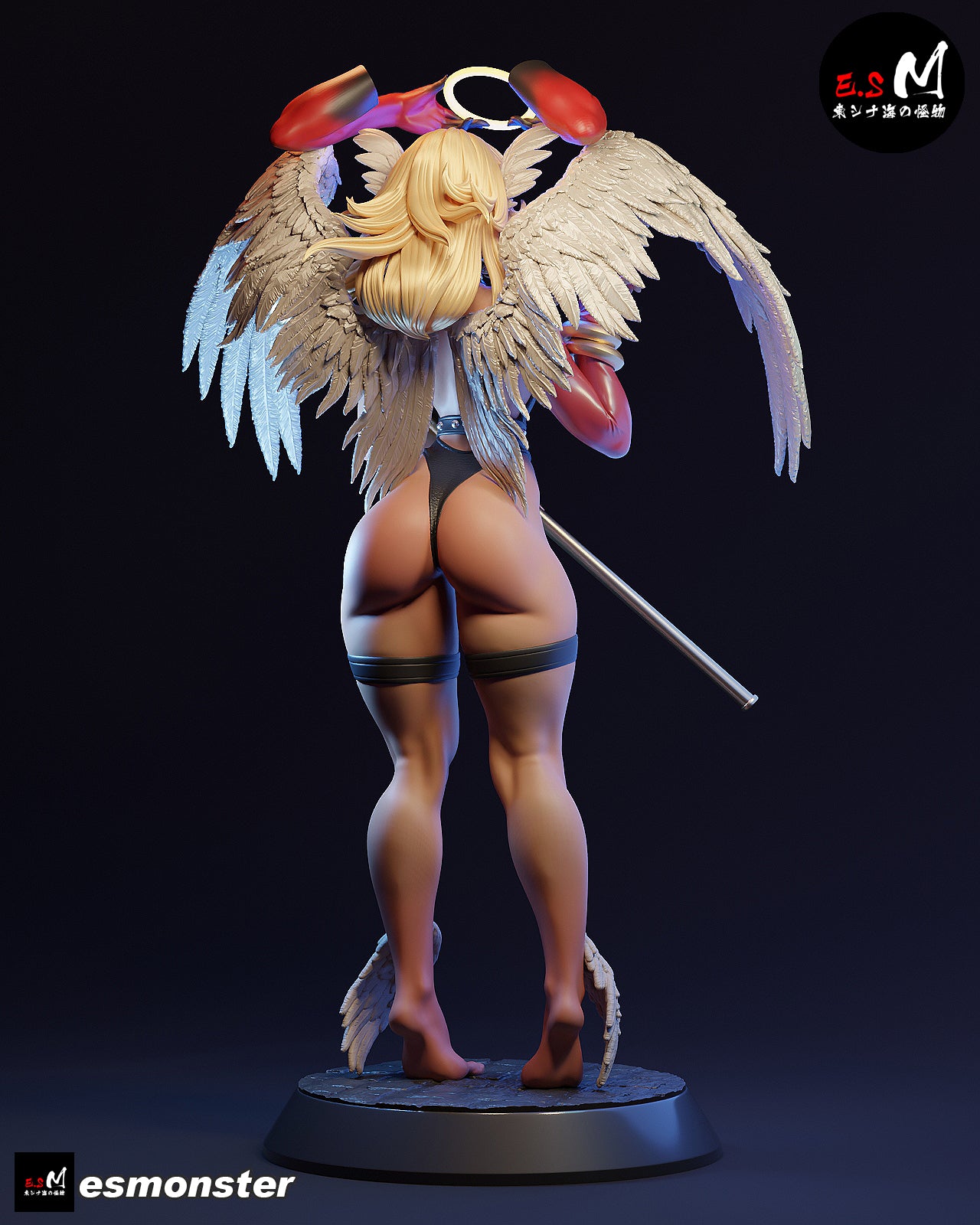 Fallen Angel Anaita Dark Fantasy Unpainted Resin Garage Model Kit (1/6-1/12)