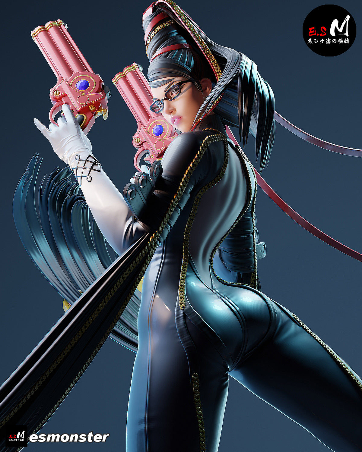 Bayonetta Style Umbral Witch Unpainted Resin Garage Model Kit (1/6-1/12)