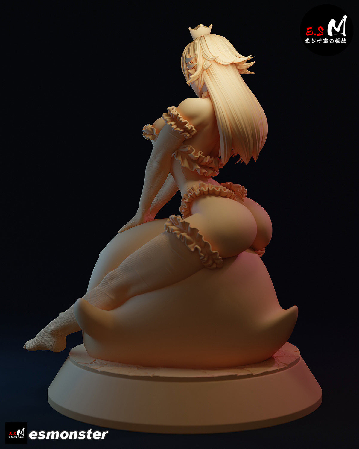 Booette Big Boo Style Mario Unpainted Resin Garage Model Kit (1/6-1/12)