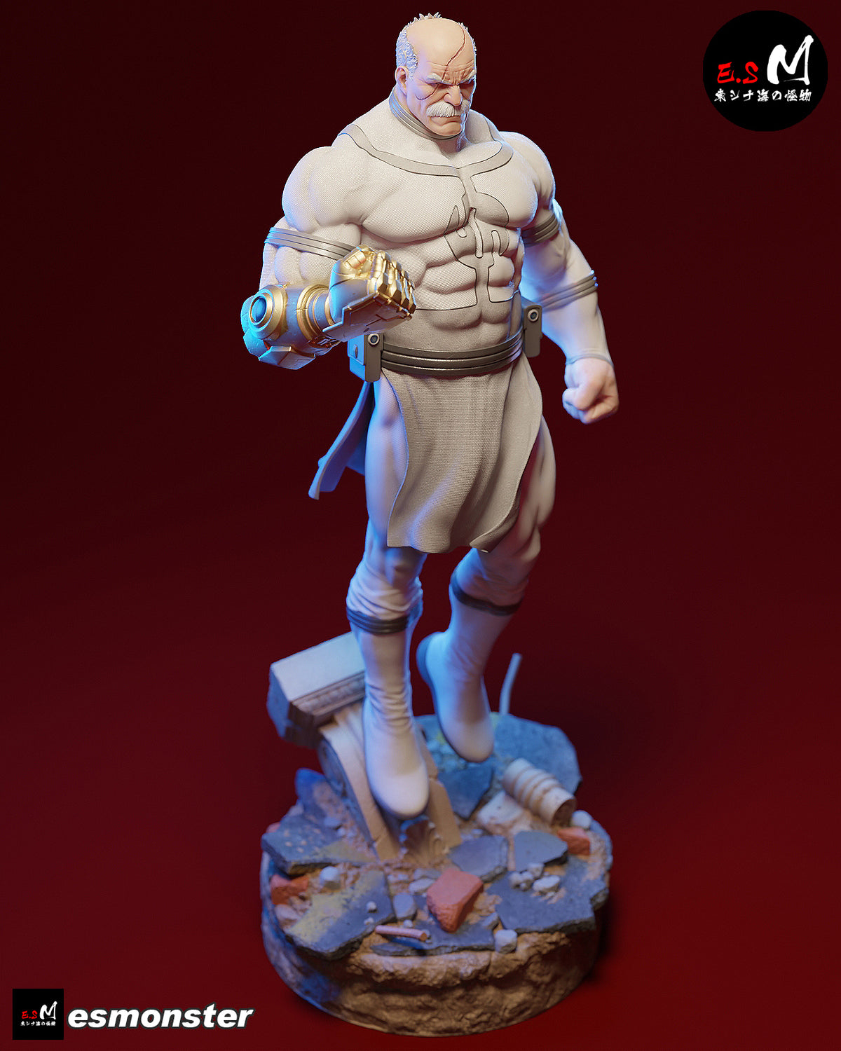 Conquest Style Invincible Unpainted Resin Garage Model Kit (1/6-1/12)