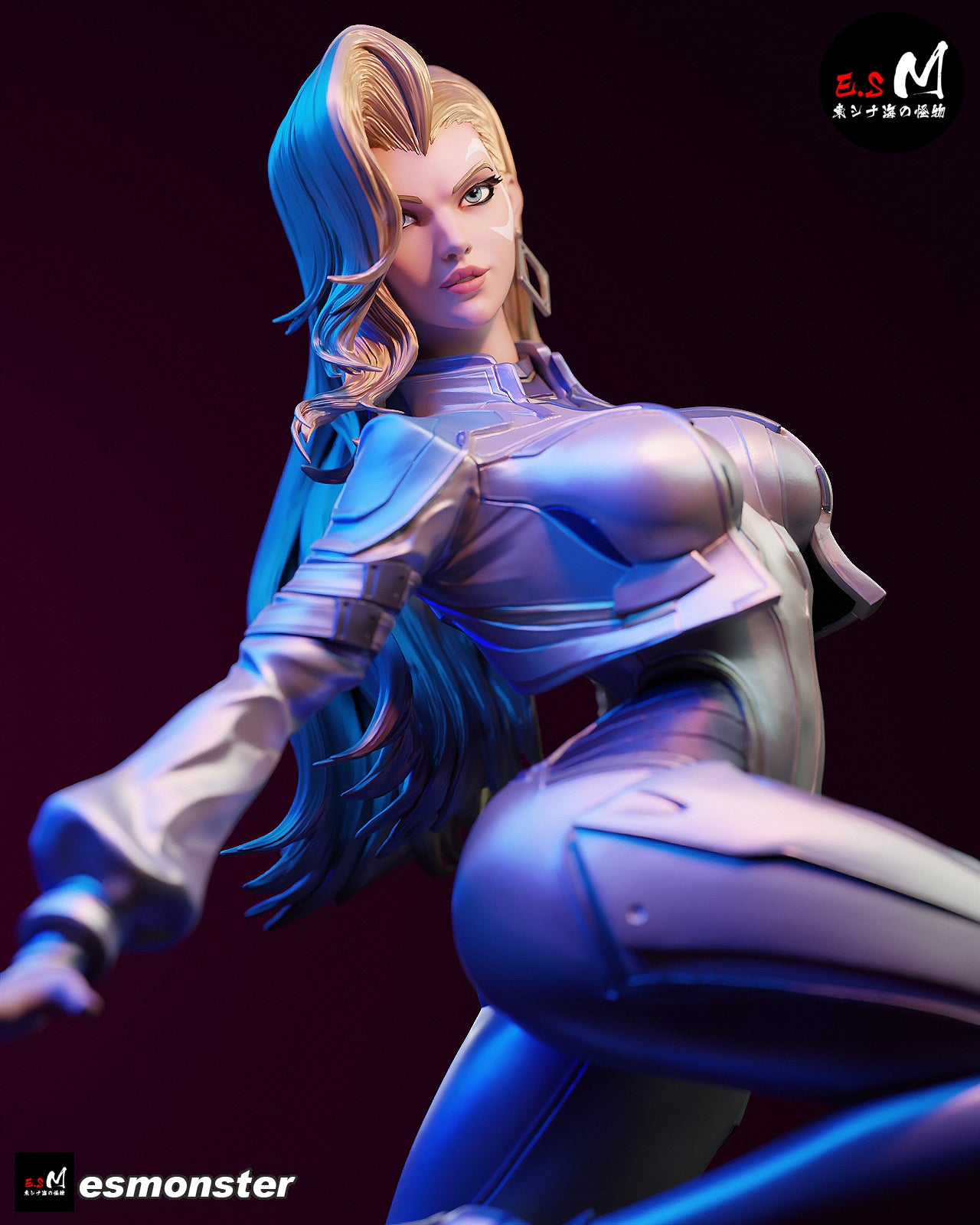 Dagger Style Cloak & Dagger Marvel Unpainted Resin Garage Kit (1/6-1/12)