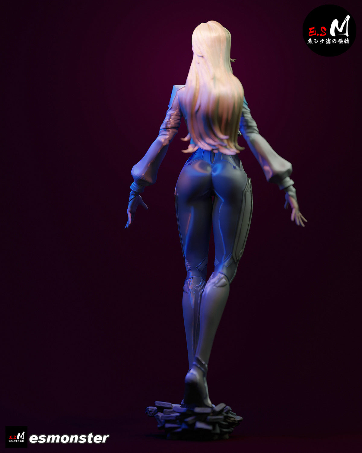 Dagger Style Cloak & Dagger Marvel Unpainted Resin Garage Kit (1/6-1/12)