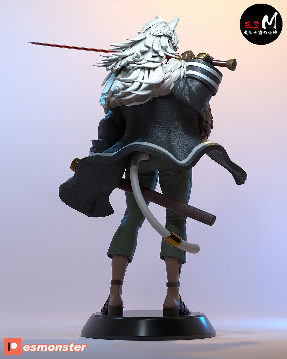Ghislaine Dedoldia Style Mushoku Tensei Unpainted Resin Garage Kit (1/6-1/12)