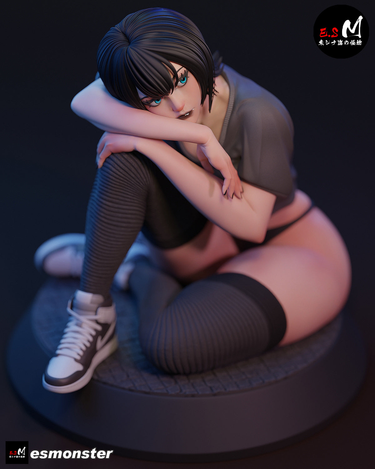 Mavis Dracula Style Hotel Transylvania Unpainted Resin Garage Kit (1/6-1/12)