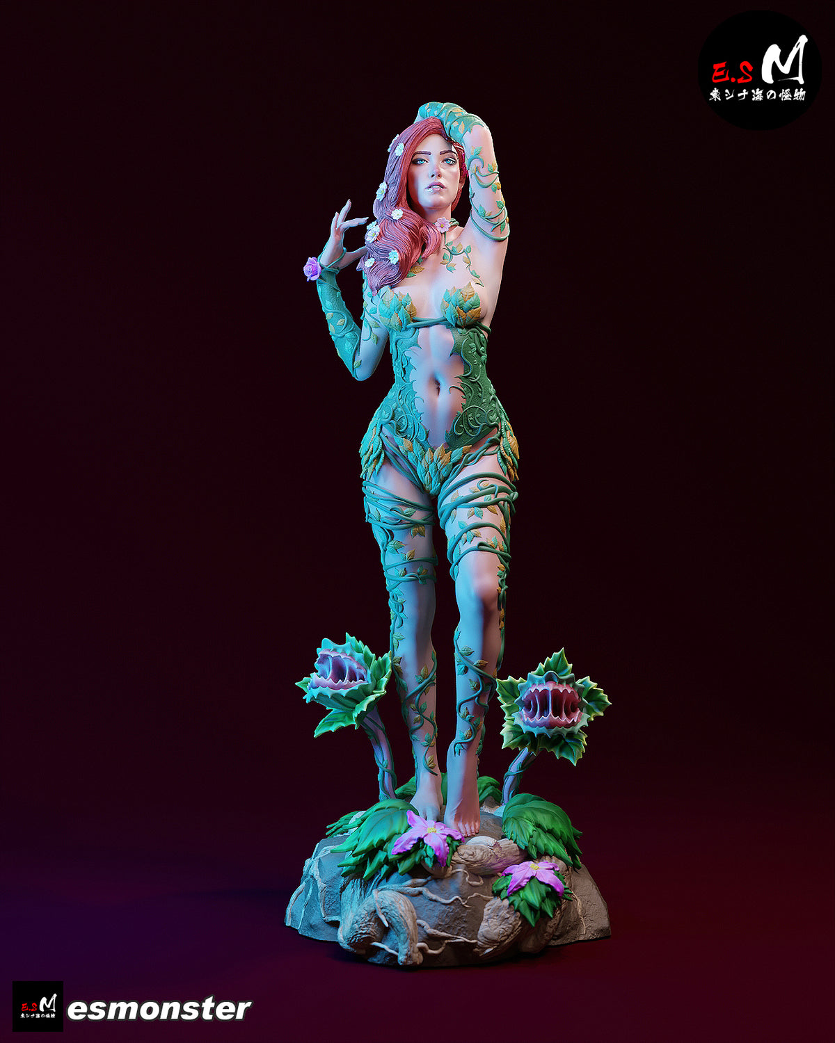 Poison Ivy Alluring Style DC Unpainted Resin Garage Kit (1/6-1/12)