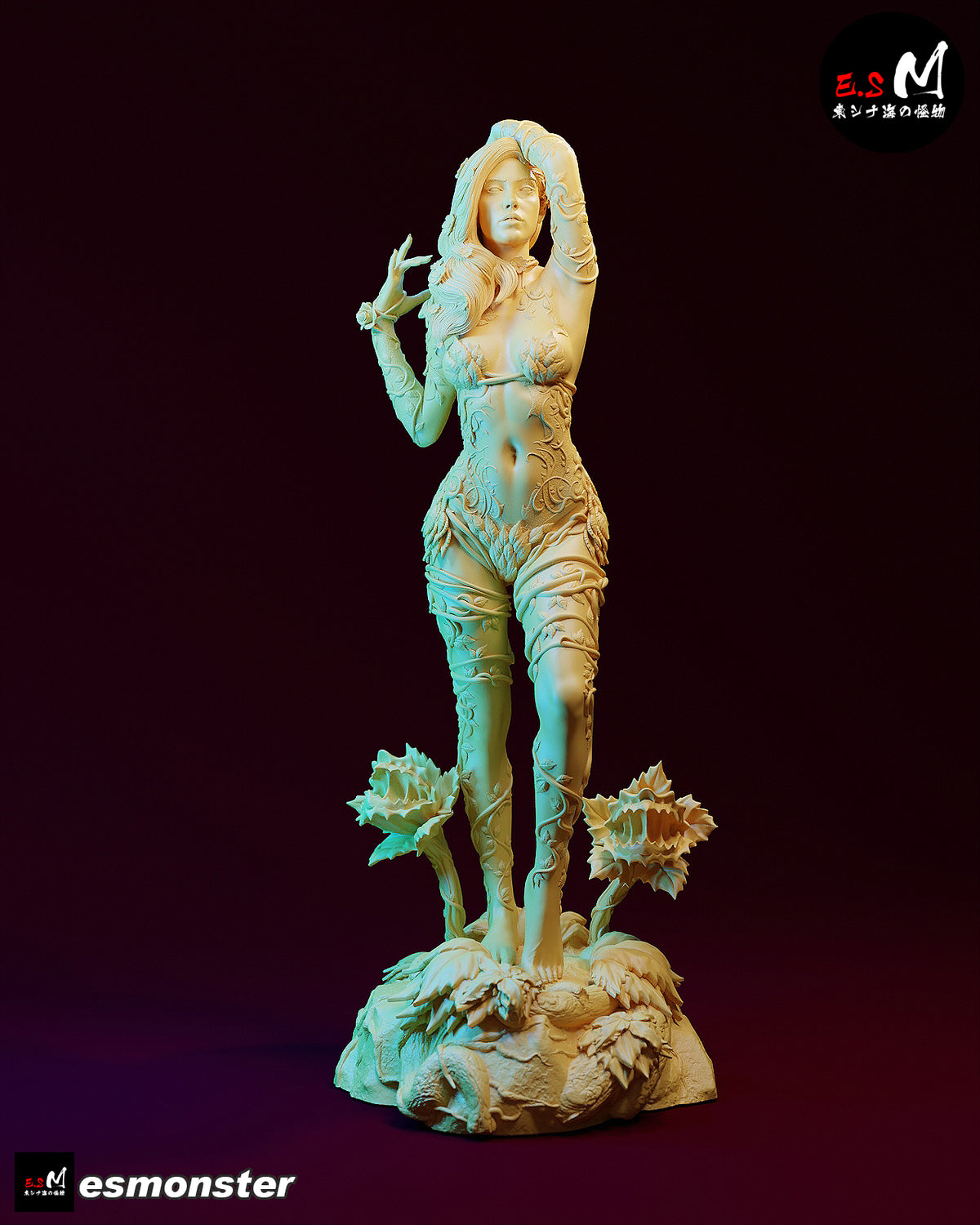 Poison Ivy Alluring Style DC Unpainted Resin Garage Kit (1/6-1/12)