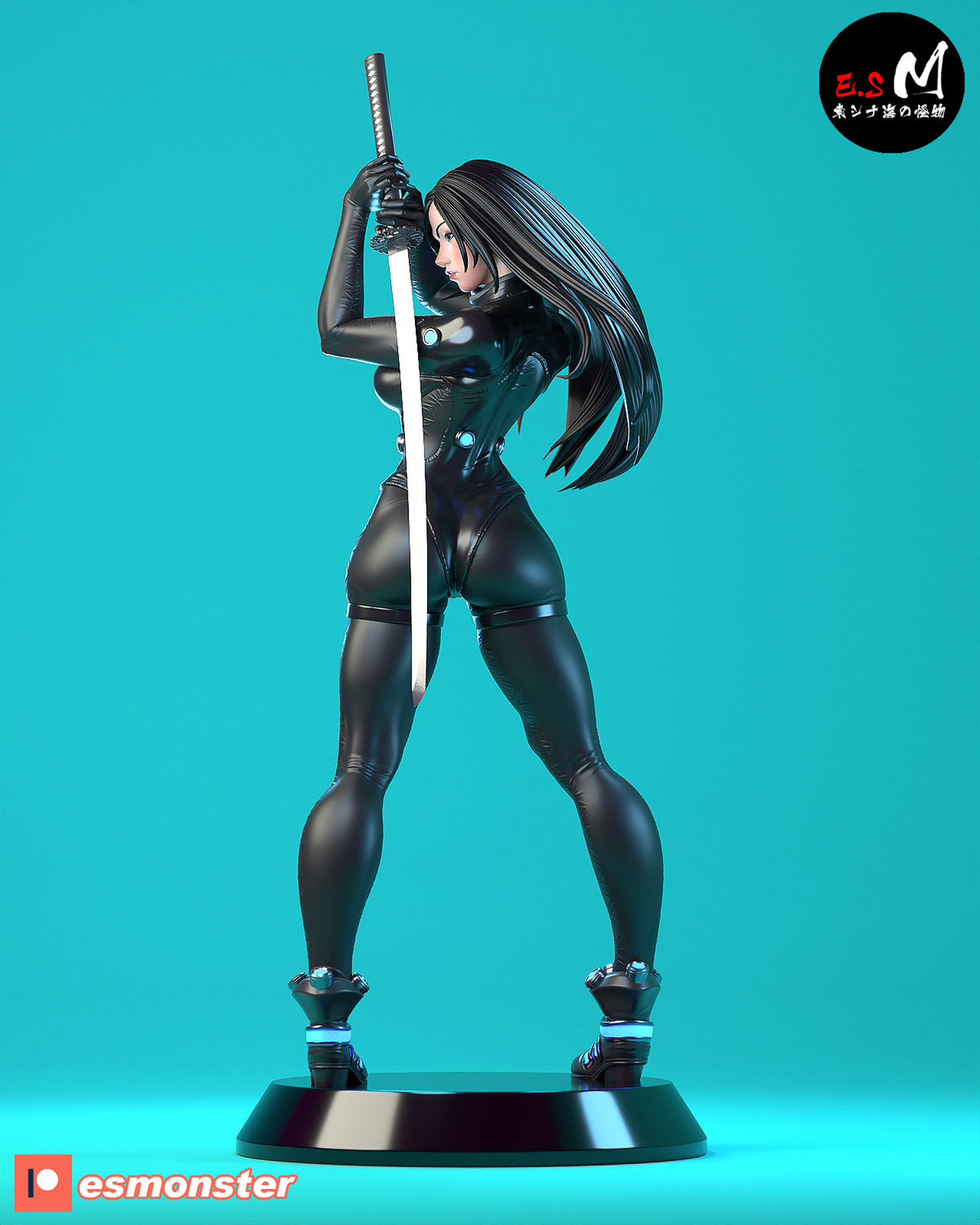 Reika Shimohira Style Gantz Anime Unpainted Resin Garage Kit (1/6-1/12)