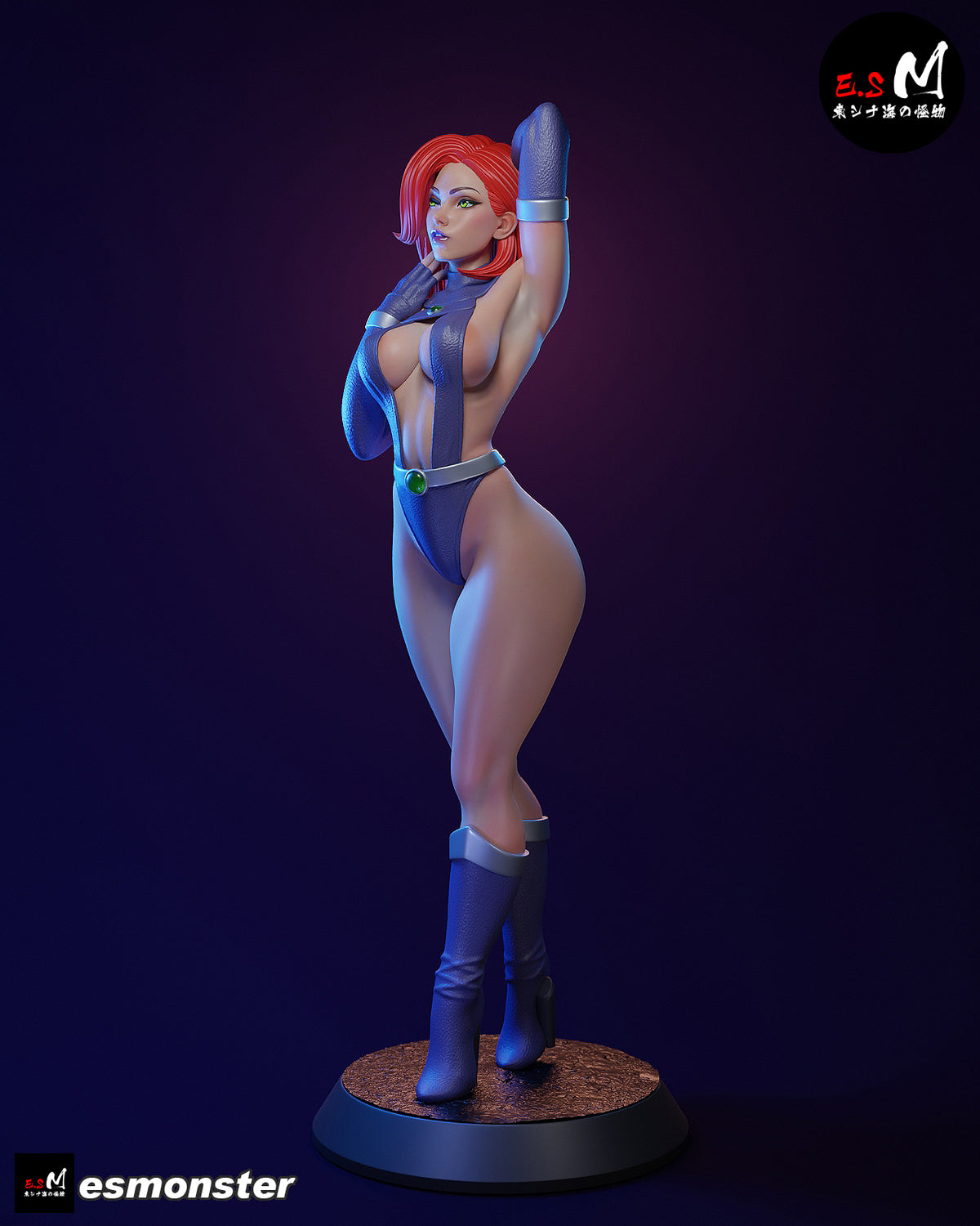 Starfire Alluring Style DC Unpainted Resin Garage Model Kit (1/6-1/12)