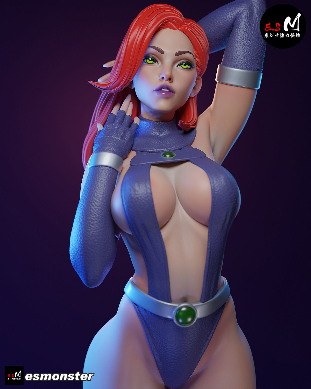 Starfire Alluring Style DC Unpainted Resin Garage Model Kit (1/6-1/12)