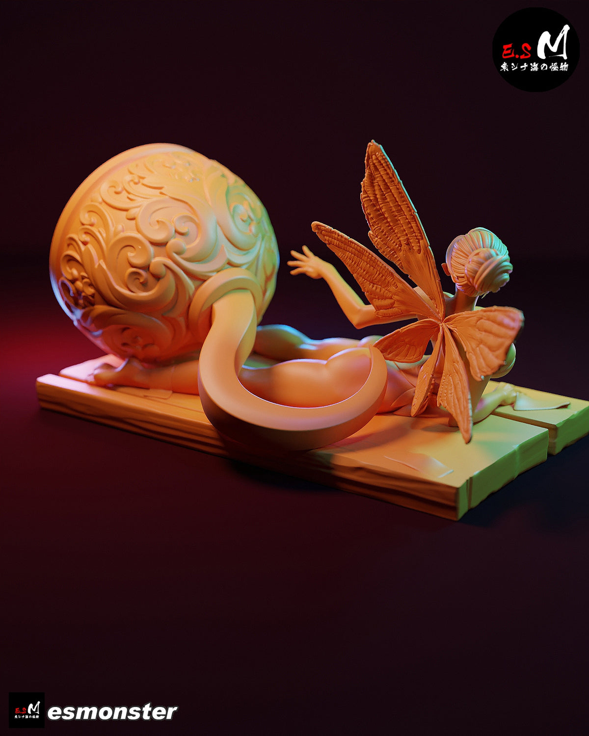 Tinker Bell Hook Trap Peter Pan Unpainted Resin Garage Kit (1/6-1/12)