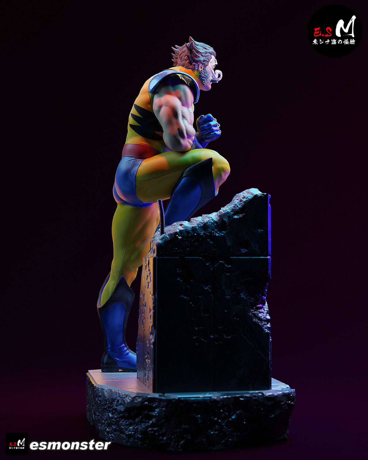 Wolverine Heroic Style X-Men Unpainted Resin Garage Model Kit (1/6-1/12)