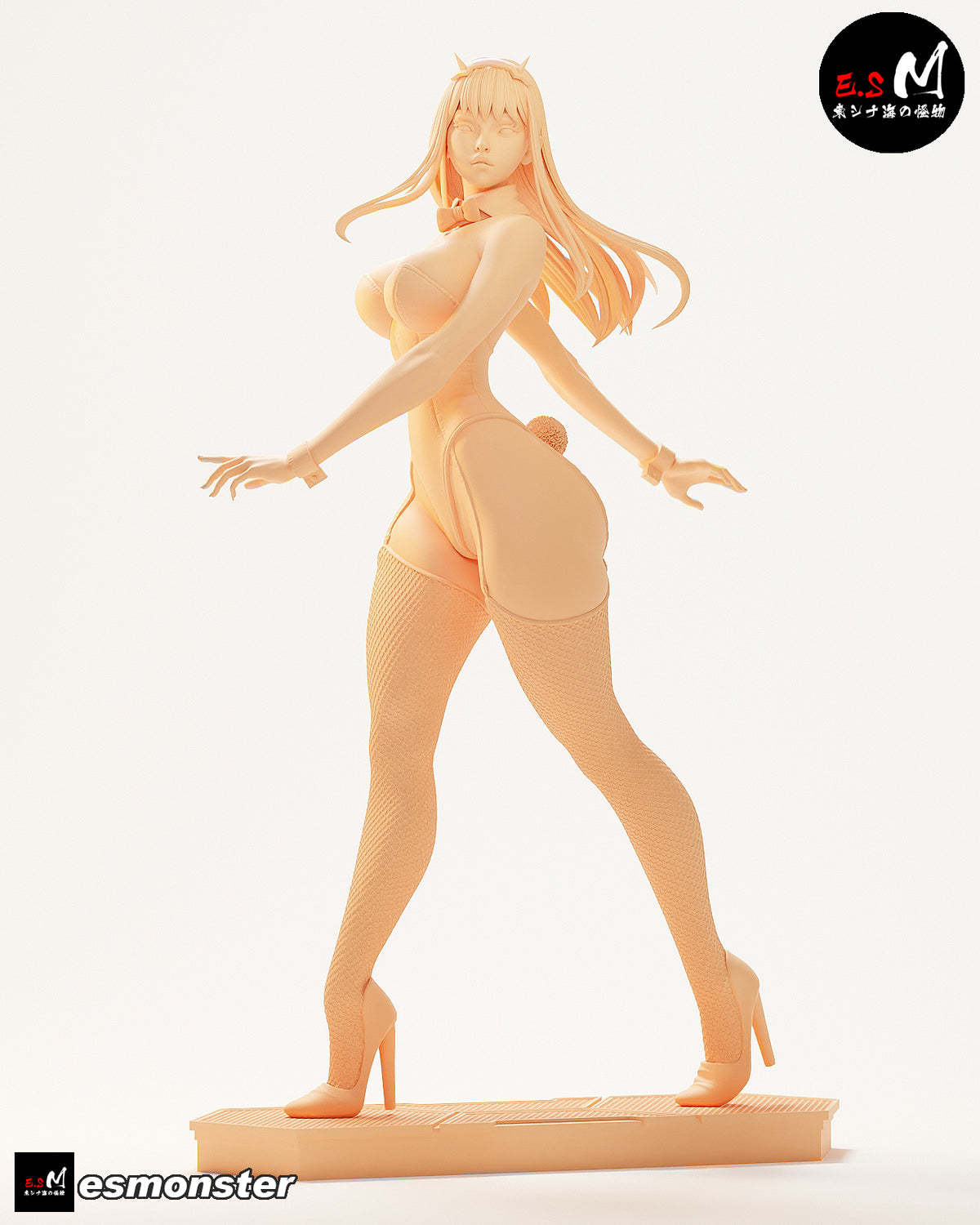 Zero Two Style Darling in the Franxx Unpainted Resin Garage Kit (1/6-1/12)