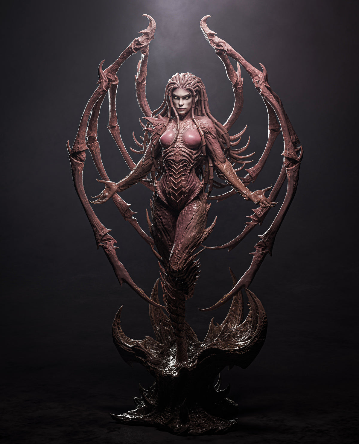 Sara Kerrigan Style Starcraft Sci-Fi Unpainted Resin Garage Kit (1/6-1/12)