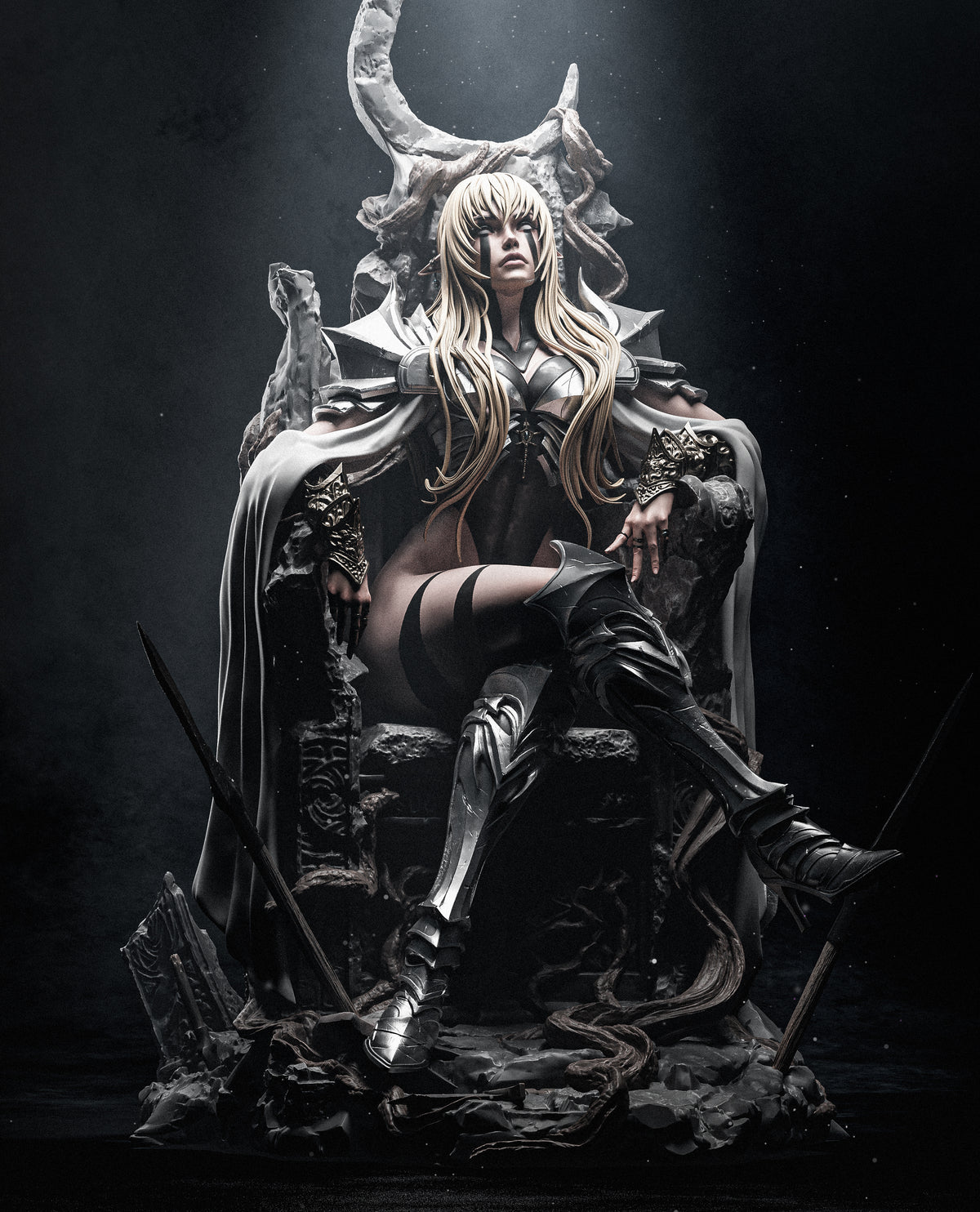 Underworld Matriarch OC Style Unpainted Resin Garage Model Kit (1/6-1/12)