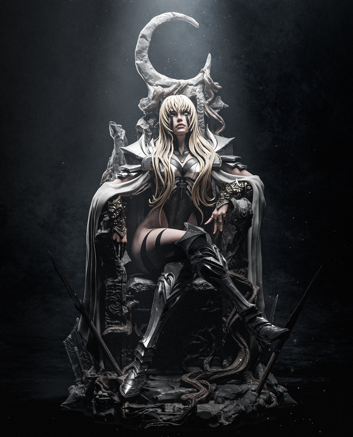 Underworld Matriarch OC Style Unpainted Resin Garage Model Kit (1/6-1/12)