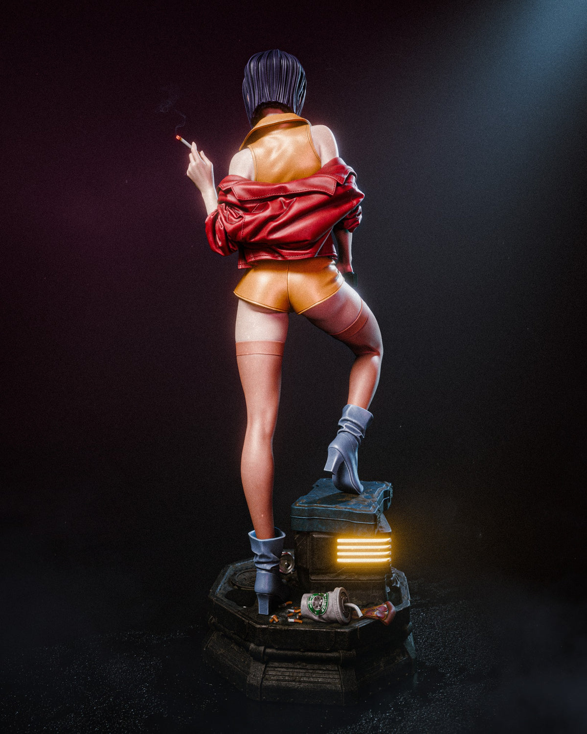 Faye Valentine Iconic pose with shelf presence