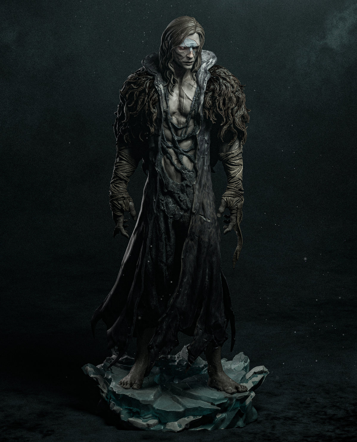 Frankenstein Style Horror Monster Unpainted Resin Garage Model Kit (1/6-1/12)
