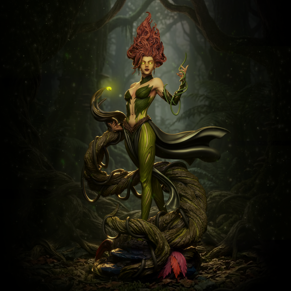 Gaia Earth Spirit Style Fantasy Unpainted Resin Garage Model Kit (1/6-1/12)