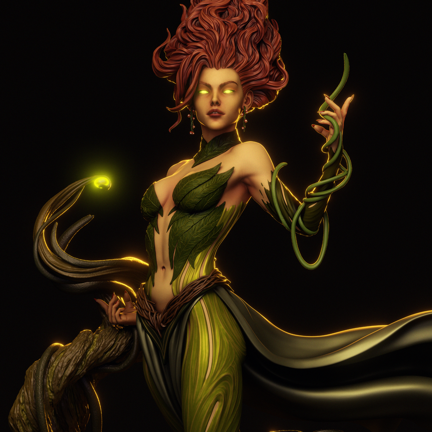 Gaia Earth Spirit – Unpainted 3D Printed Model Kit