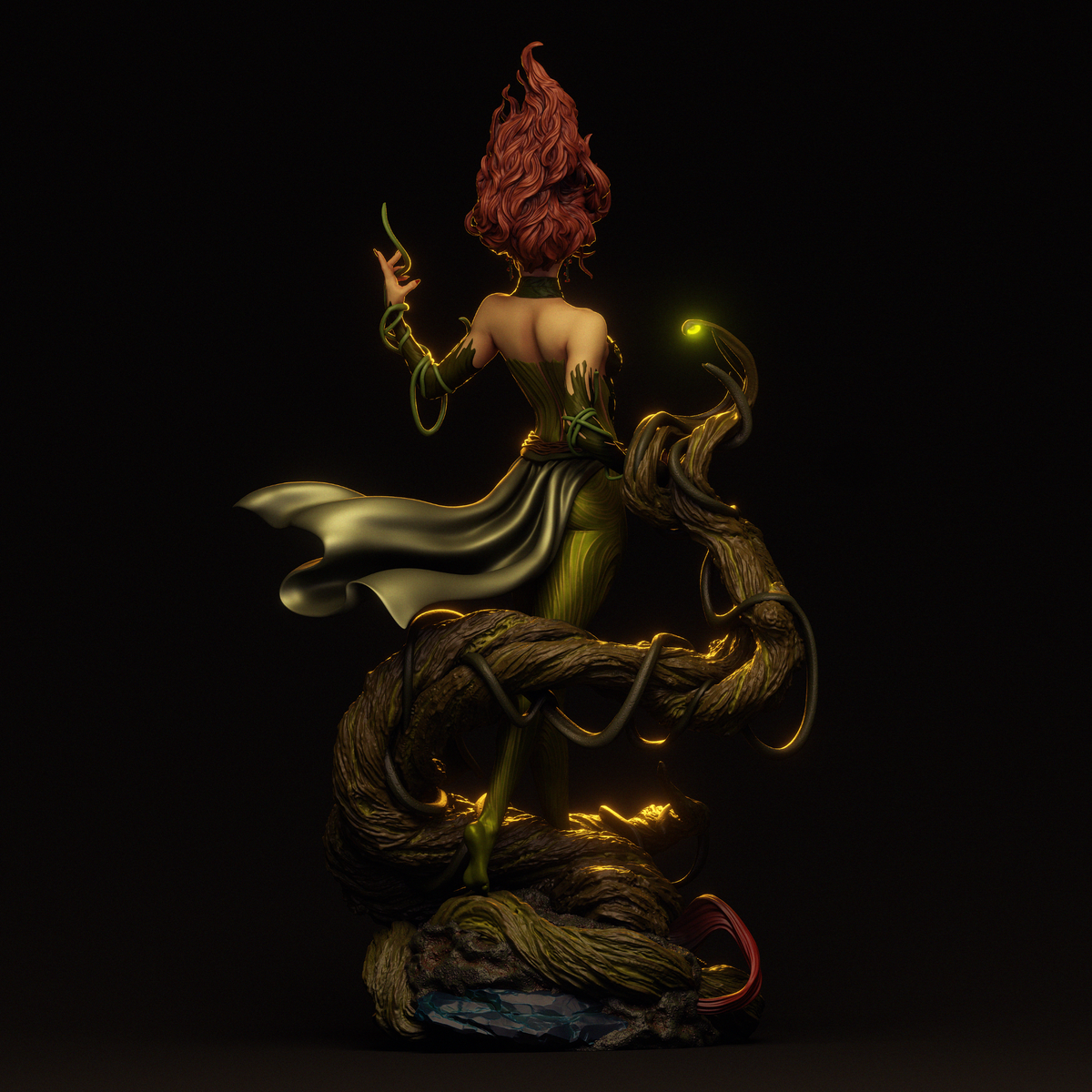 Gaia Earth Spirit Style Fantasy Unpainted Resin Garage Model Kit (1/6-1/12)