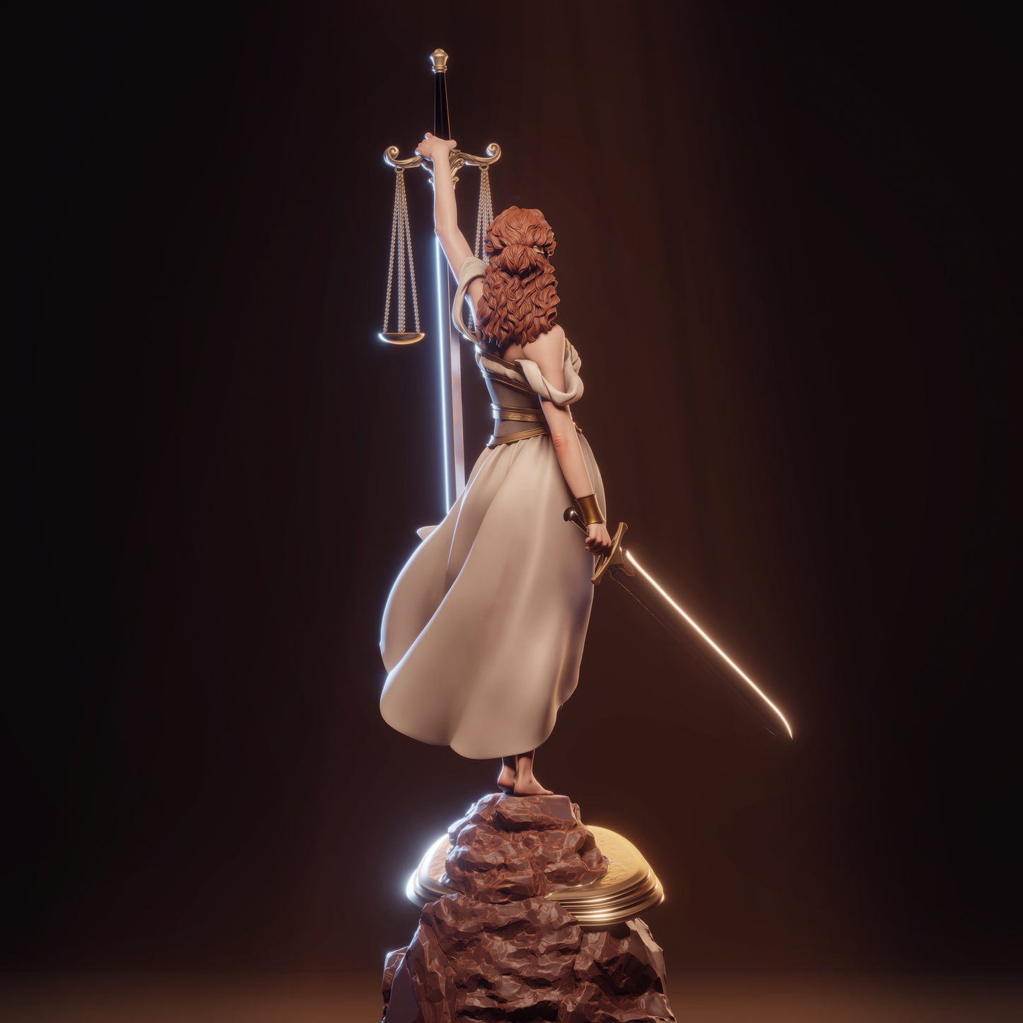 Justice OC – Unpainted 3D Printed Model Kit