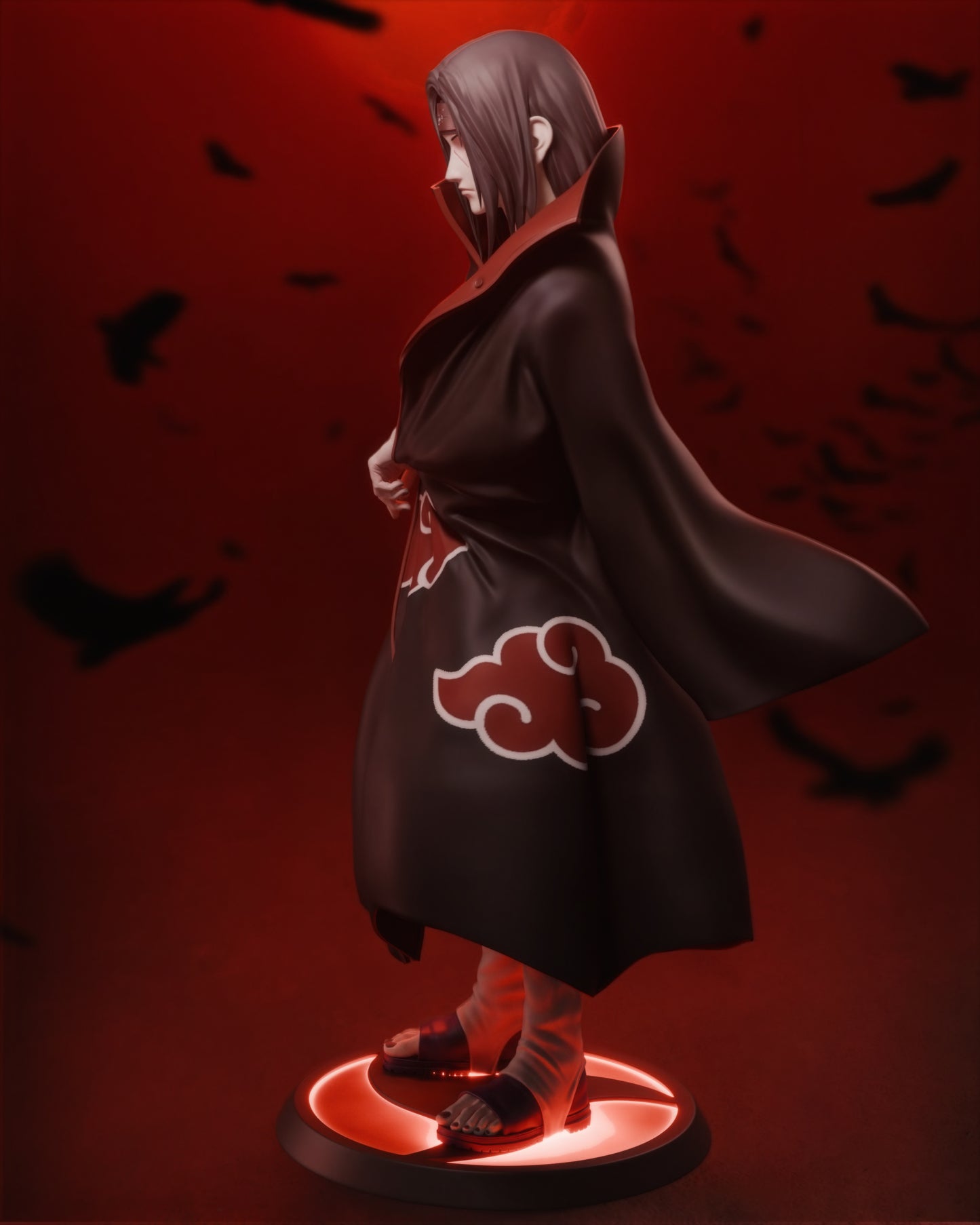 Itachi Uchiha resin kit – Unpainted 3D Printed Model kit