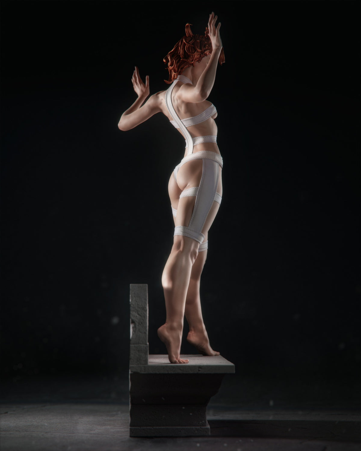Leeloo Style Fifth Element Movie Unpainted Resin Garage Model Kit (1/6-1/12)